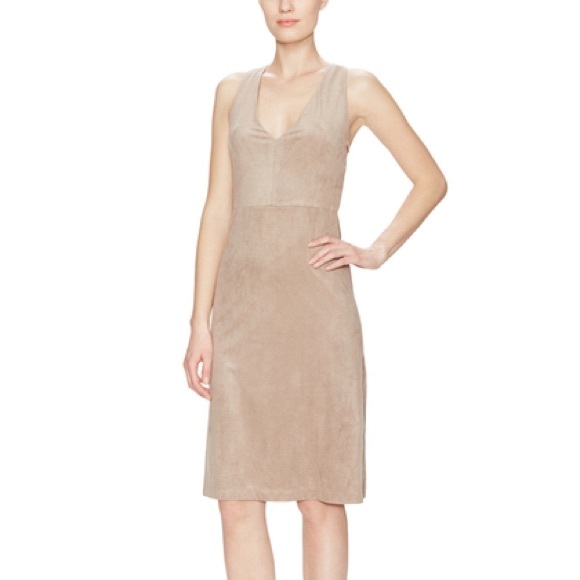 BCBGmaxazria Suede Dress
