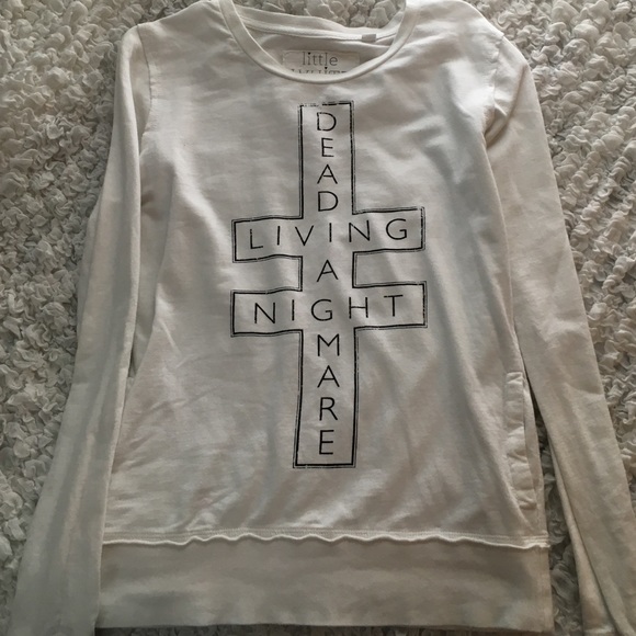 Dead Living A Nightmare Sweater with Cross☁️
