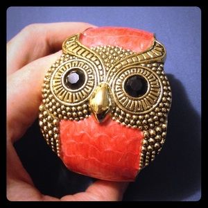 Owl cuff bracelet