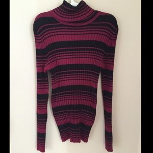 Stretchy turtle neck sweater