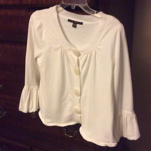 White shrug size large