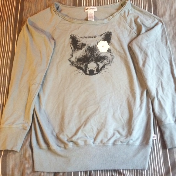 Fox and flower Pullover