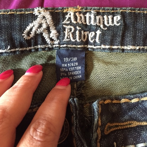 Antique Rivet jeans - Picture 3 of 4