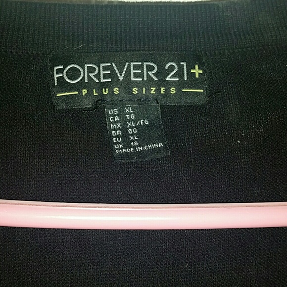 Forever 21 black cardigan