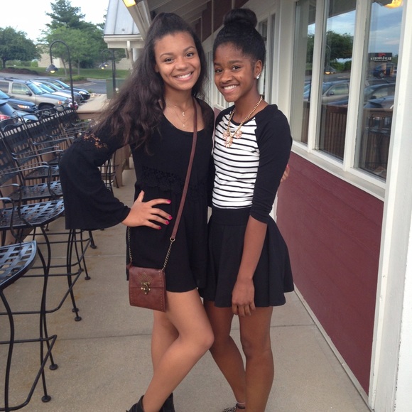 Black Boho Romper 🕉 - Picture 2 of 4