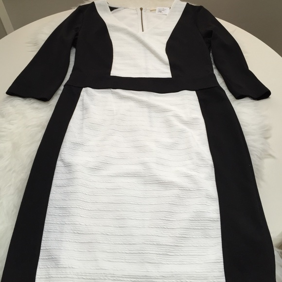 Black and white dress