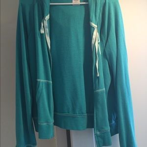 PINK full zip sweatshirt