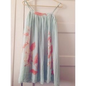 🍂🐚Silk Flowery dress🐚🍂