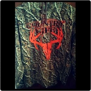 🌾Camo "Country Life" Sweatshirt🌾