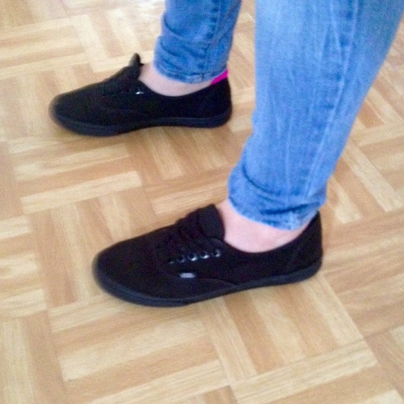 All Black Vans