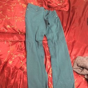 Teal leggings
