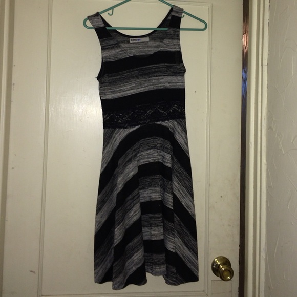 b&w dress, worn once