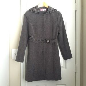 Grey long coat (XS) - TRADED