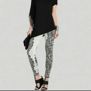 BCBG Cameron Leggings Blk Com.