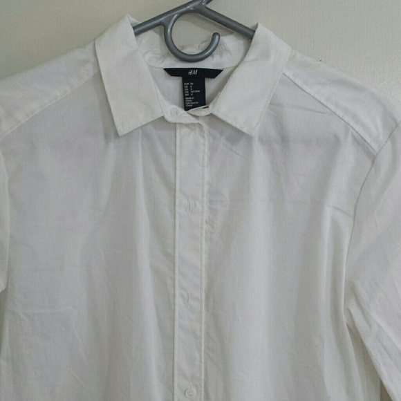 H&M Tops - Oversized white button down H&M Tops - Oversized white button down
