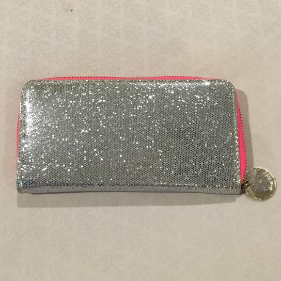 Deux Lux glitter and neon piping wallet!
