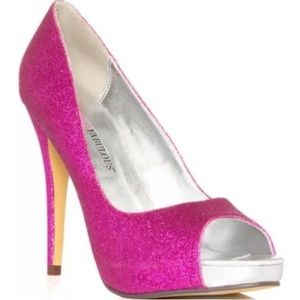Brand New Pink Sparkle Heels