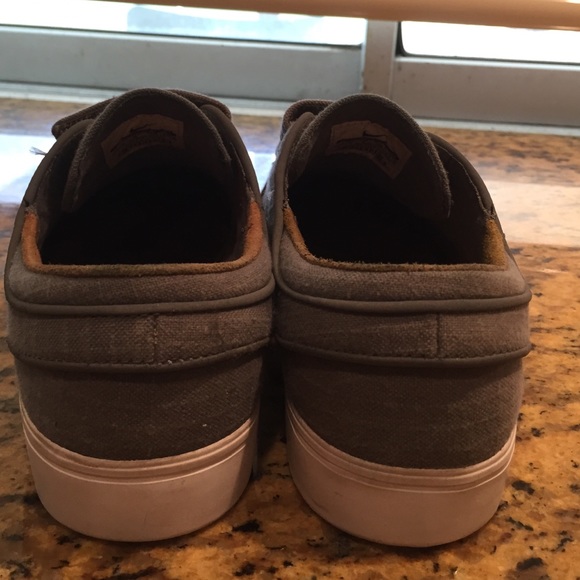 Rare Stefan Janoski gray canvas Velcro Nike SBs - Picture 3 of 4