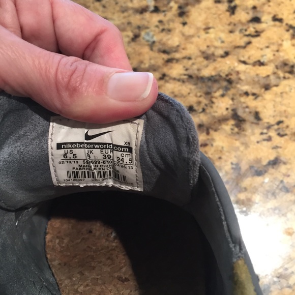 Rare Stefan Janoski gray canvas Velcro Nike SBs - Picture 4 of 4