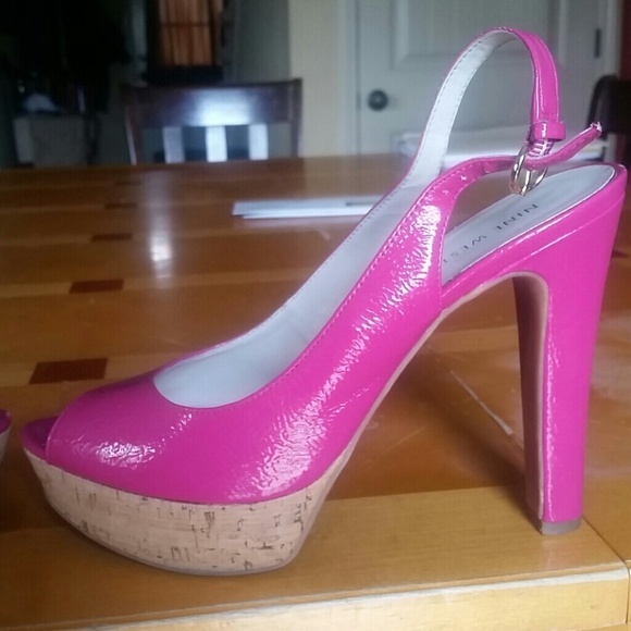 Nine West Shoes - LOWEST PRICE!! ** Nine West Hot Pink slingbacks