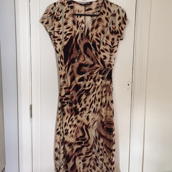 Animal print dress