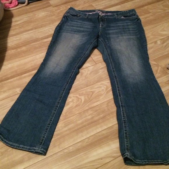 Jeans from Maurice's worn twice