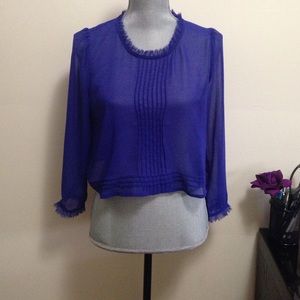 Size Small Chiffon Crop Top