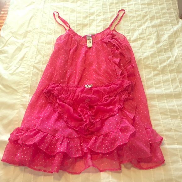 Victoria's Secret pink intimates