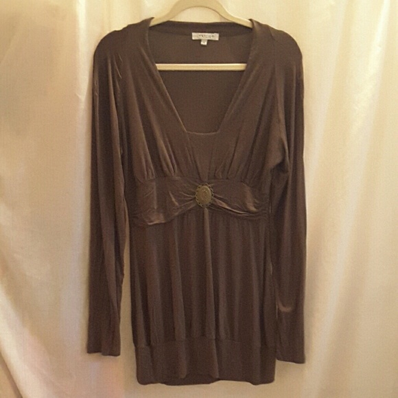 Vertigo Paris brown tunic