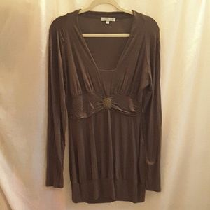 Vertigo Paris brown tunic