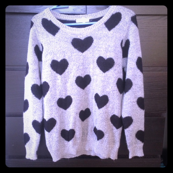 Heart sweater