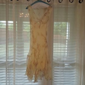 Dreamy vintage floral midi dress