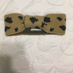 Cheetah print head wrap