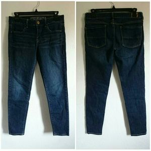 American Eagle Dark Wash Jeggings