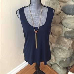 Navy Tunic tee M