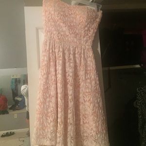 Deb strapless dress