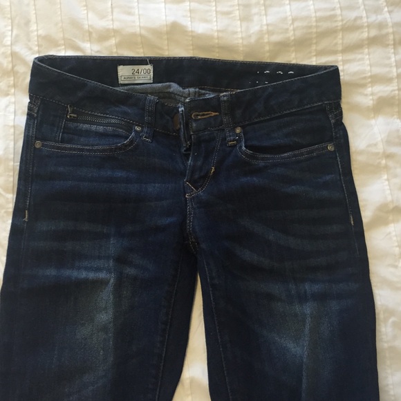 Gap super skinny jean crops