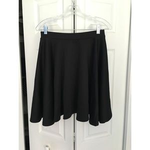 Black skater skirt - Boohoo