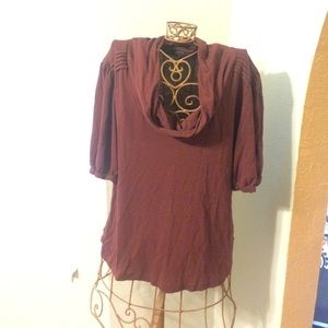 Banana Republic Top, Maroon, Size XL