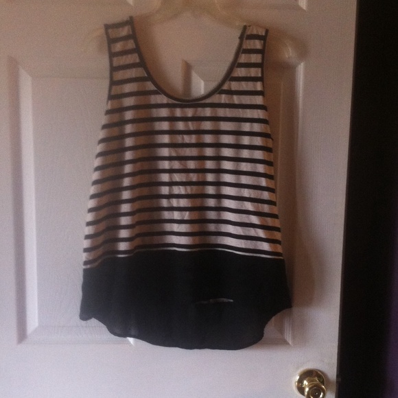 Striped tank top