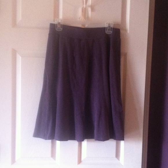 Purple skirt
