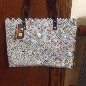 Hand made cartoon bag