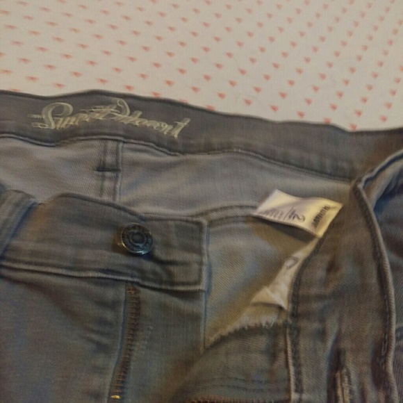 Grey Skinny Sweetheart Jeans - Picture 3 of 3