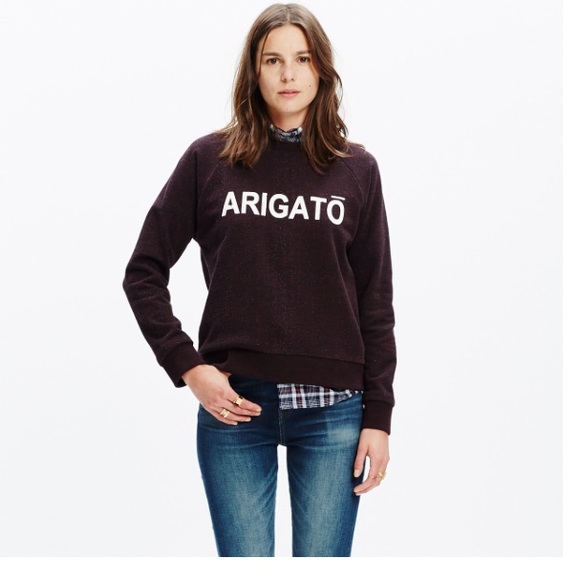 Madewell Tops - Madewell NWOT Arigato sweatshirt