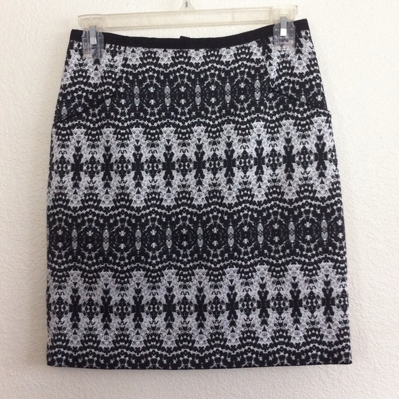 New Black and white skirt.