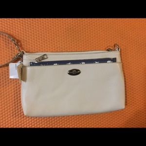 Coach Wallet Genuine Leather 2-in-one