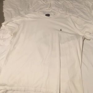 white polo t shirt