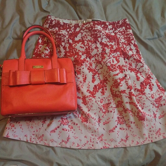 Floral A Line Skirt - Picture 1 of 2