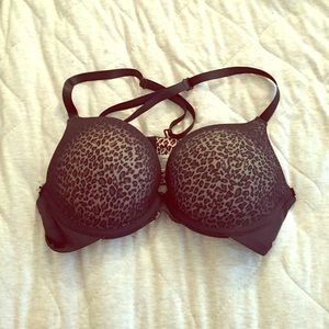Super push up cheetah bra