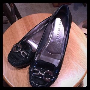 Cute flat black shoes